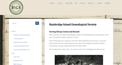 Desktop Screenshot of bigenealogy.org