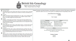 Desktop Screenshot of bigenealogy.com