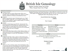 Tablet Screenshot of bigenealogy.com